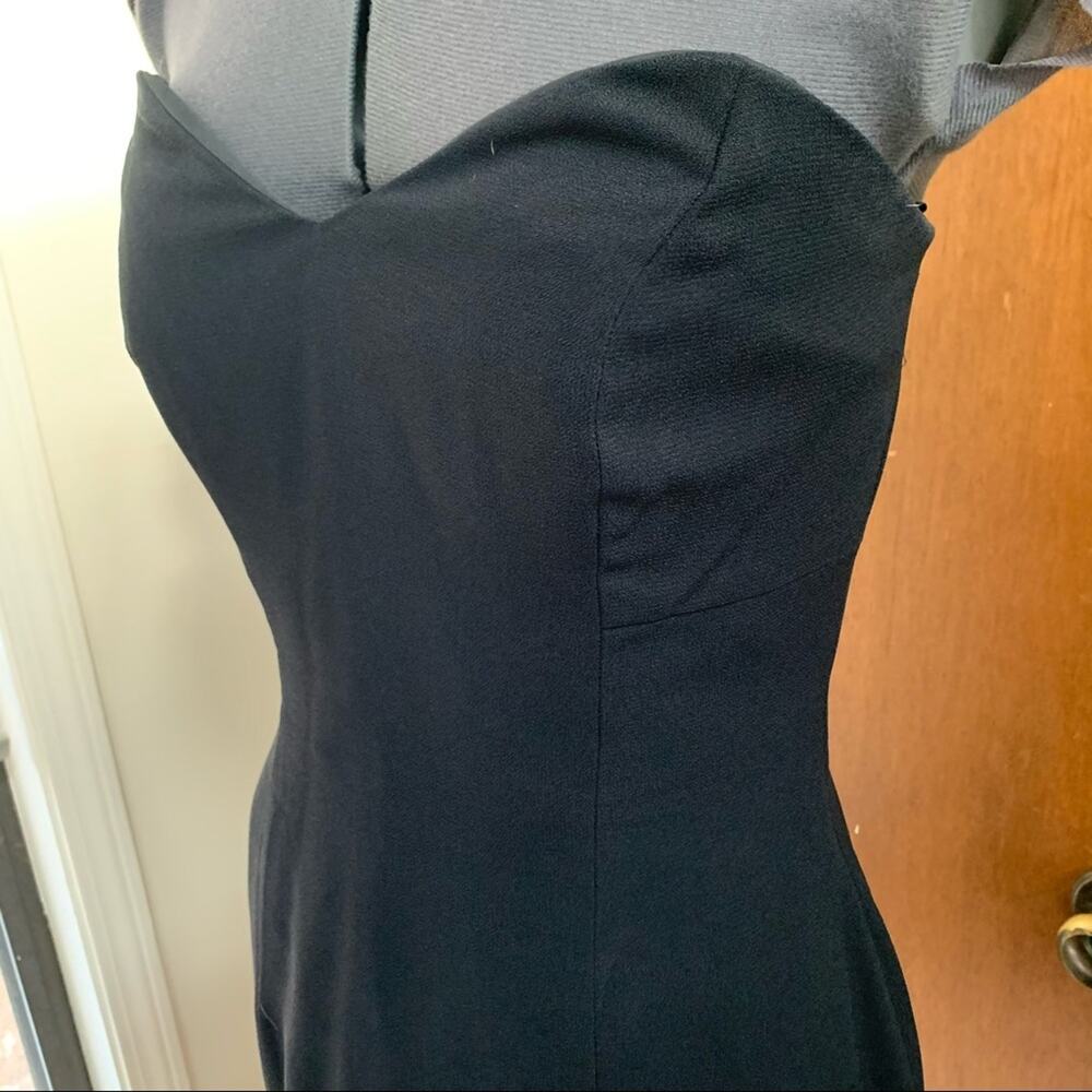 90s classic posh strapless dress